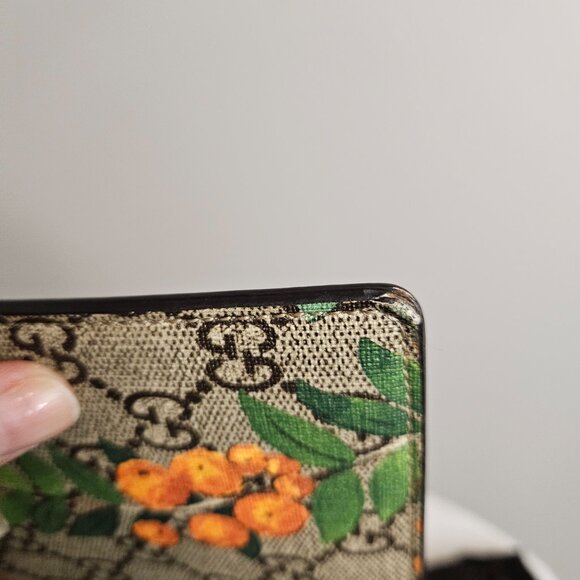 Gucci GG Supreme Canvas Tian Zip Pouch with Dust Bag - EUC - Picture 4 of 7